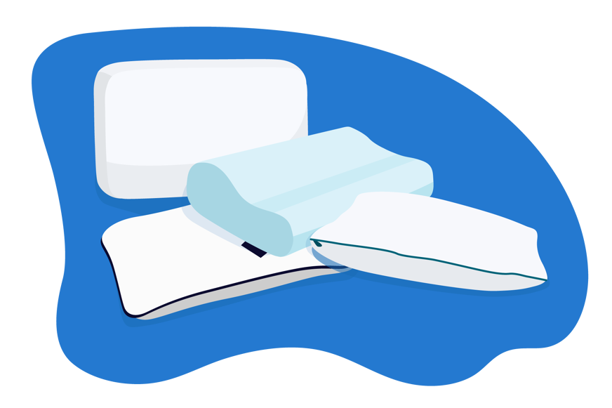 almohada memory foam